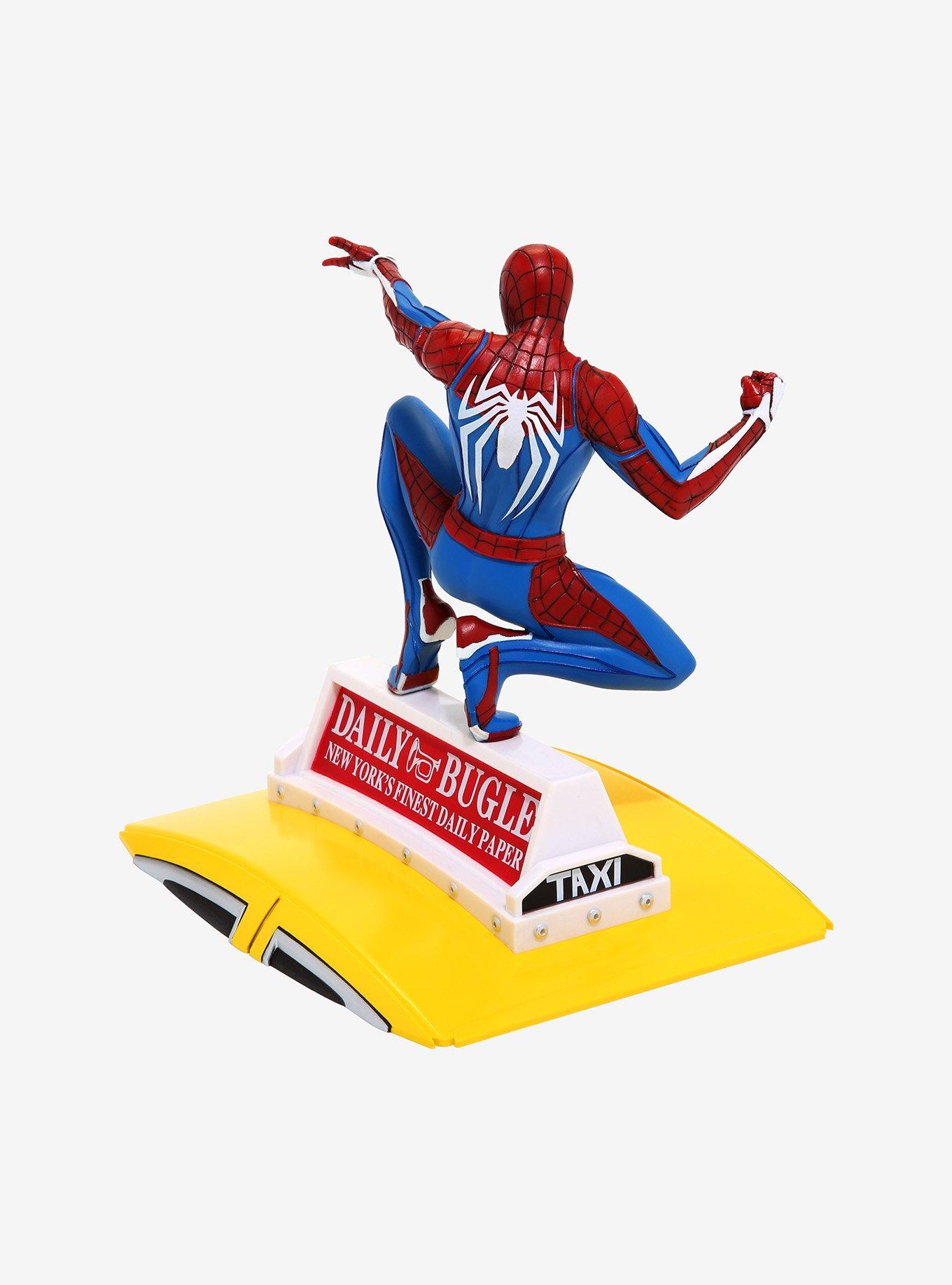 Diamond Select Toys Marvel Gamerverse Spider-Man (On Taxi) Figure, , alternate
