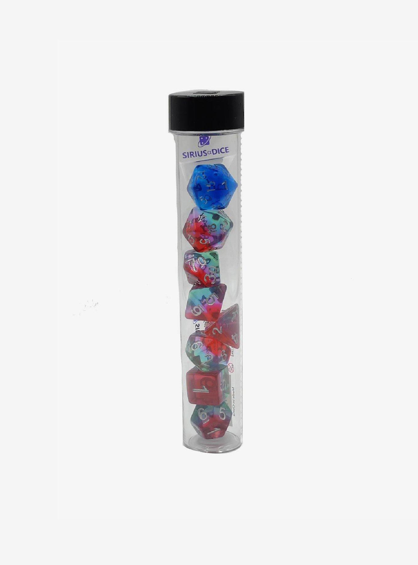 Sirius Watermelon Translucent Dice Set, , alternate
