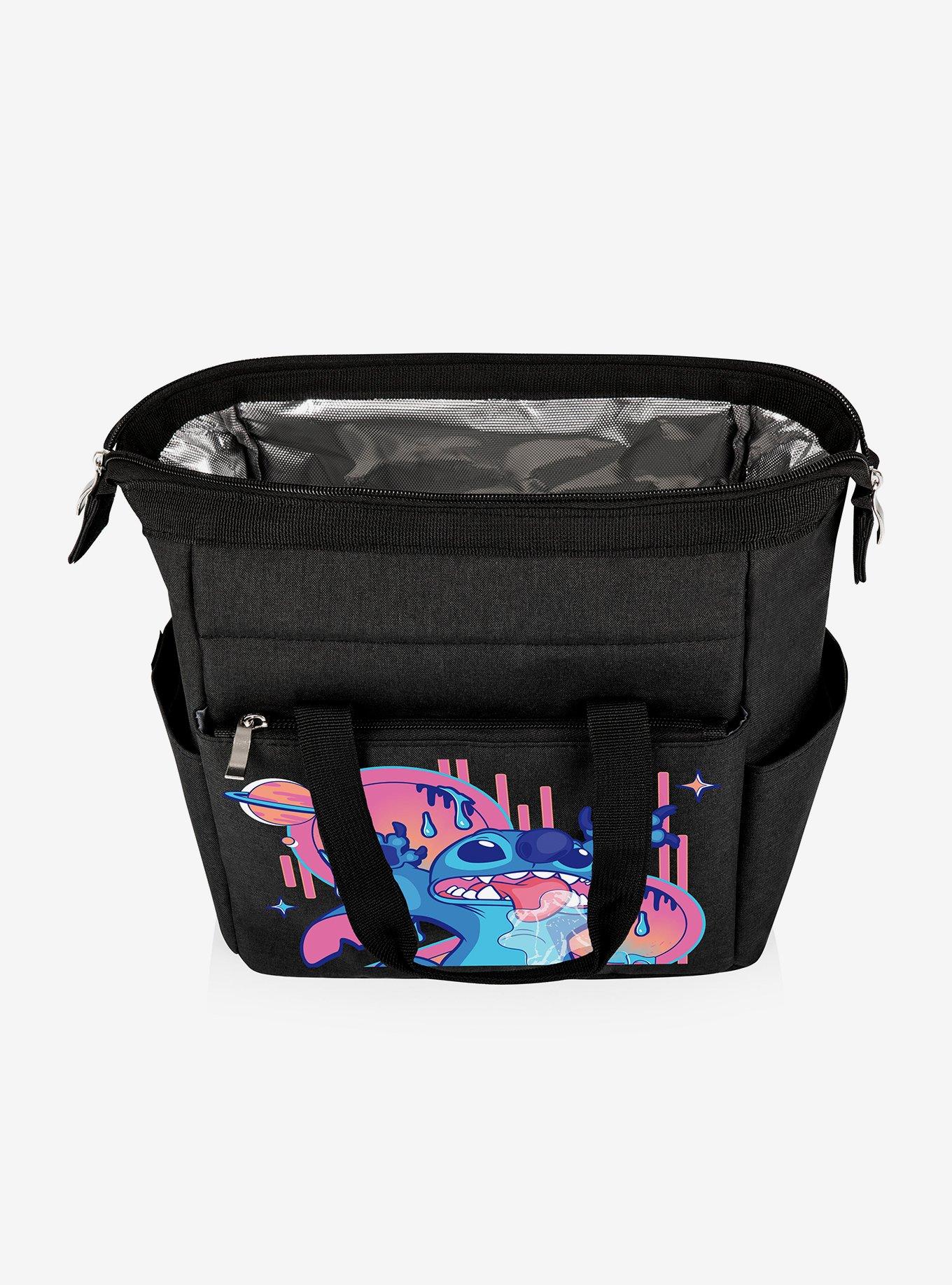 Disney Lilo and Stitch Lunch Cooler Hands Up Black, , alternate