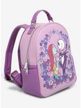Loungefly Disney The Nightmare Before Christmas Spring Floral Mini Backpack - BoxLunch Exclusive, , alternate