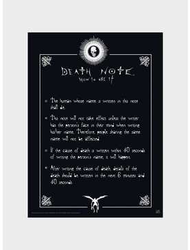 Death Note Poster Pack, , hi-res
