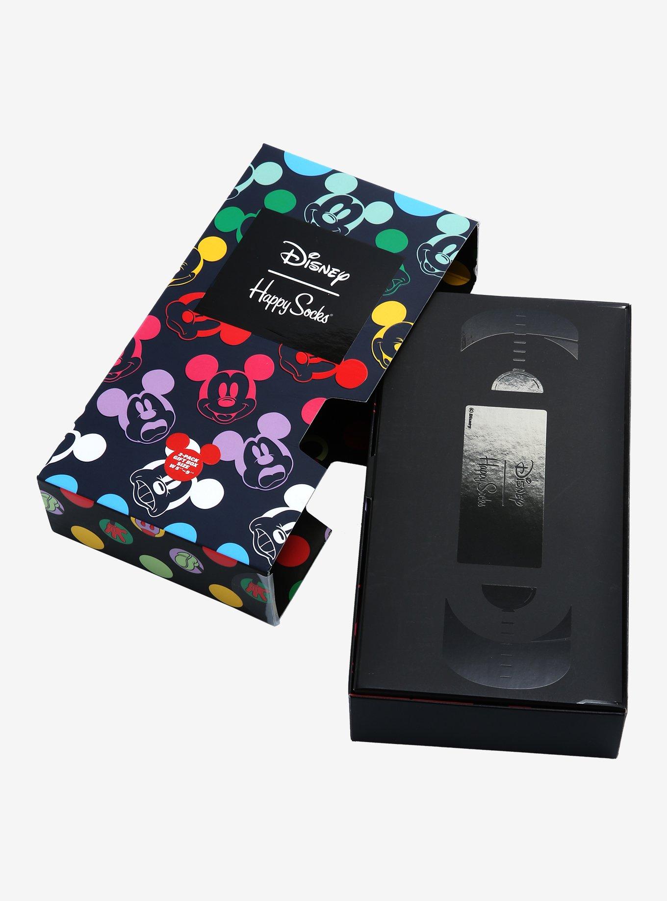 Happy Socks Disney Mickey Mouse Rainbow Crew Sock Gift Box Set, , alternate