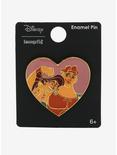 Loungefly Disney Hercules & Megara Heart Enamel Pin - BoxLunch Exclusive, , alternate