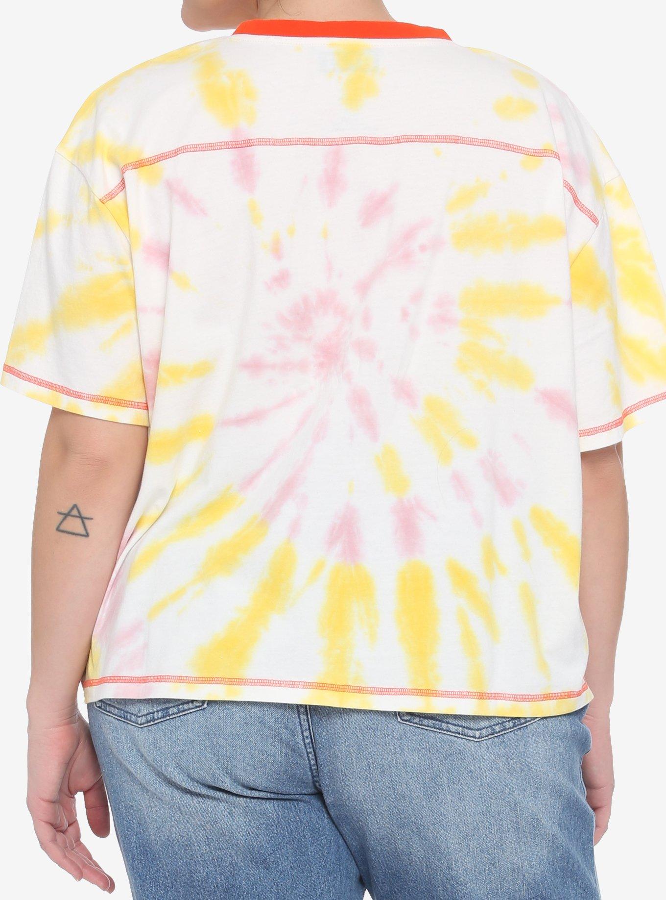 BT21 Flower Tie-Dye Girls T-Shirt Plus Size, MULTI, alternate
