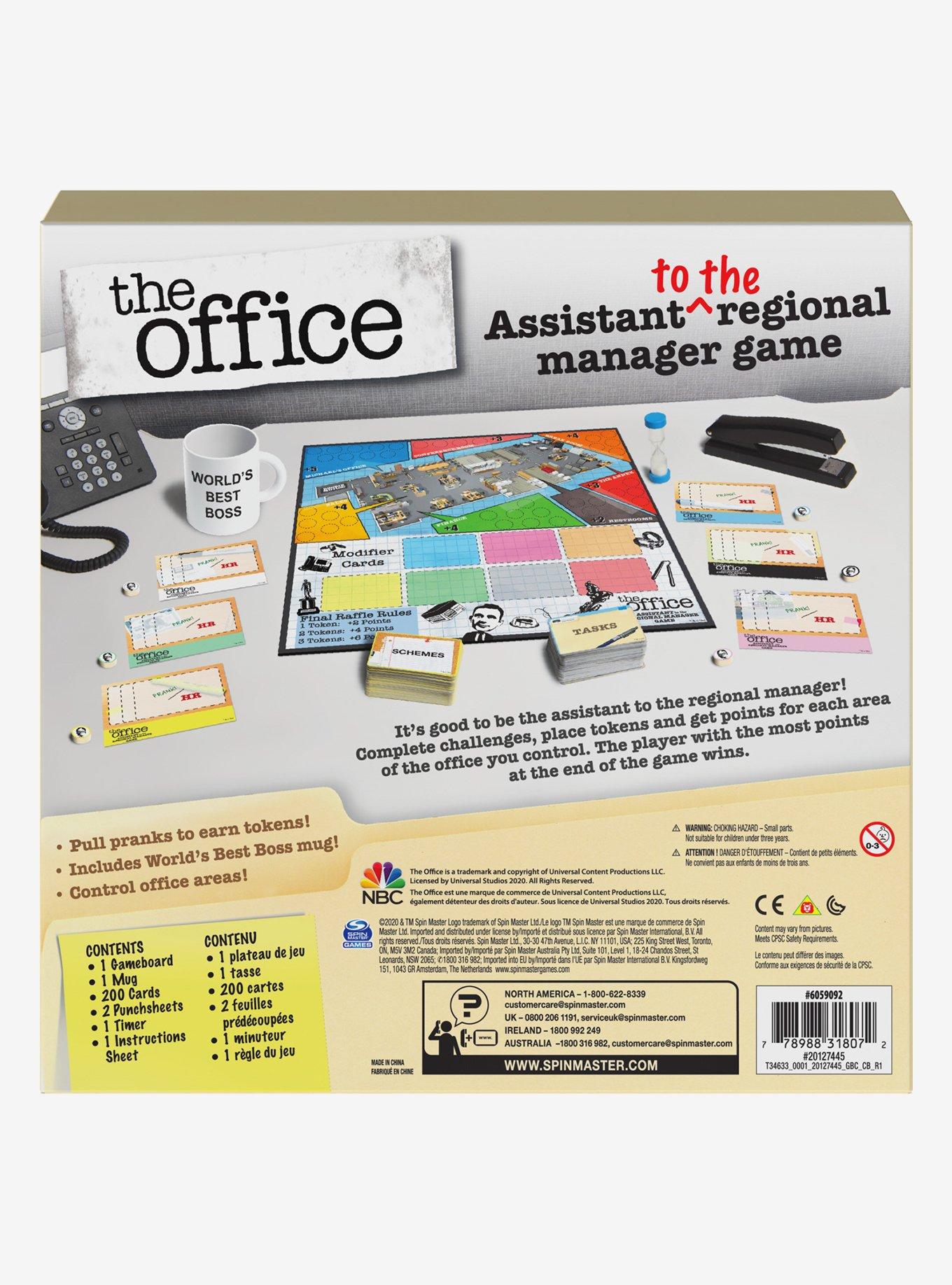 The Office Assistant To The Regional Manager Game, , alternate