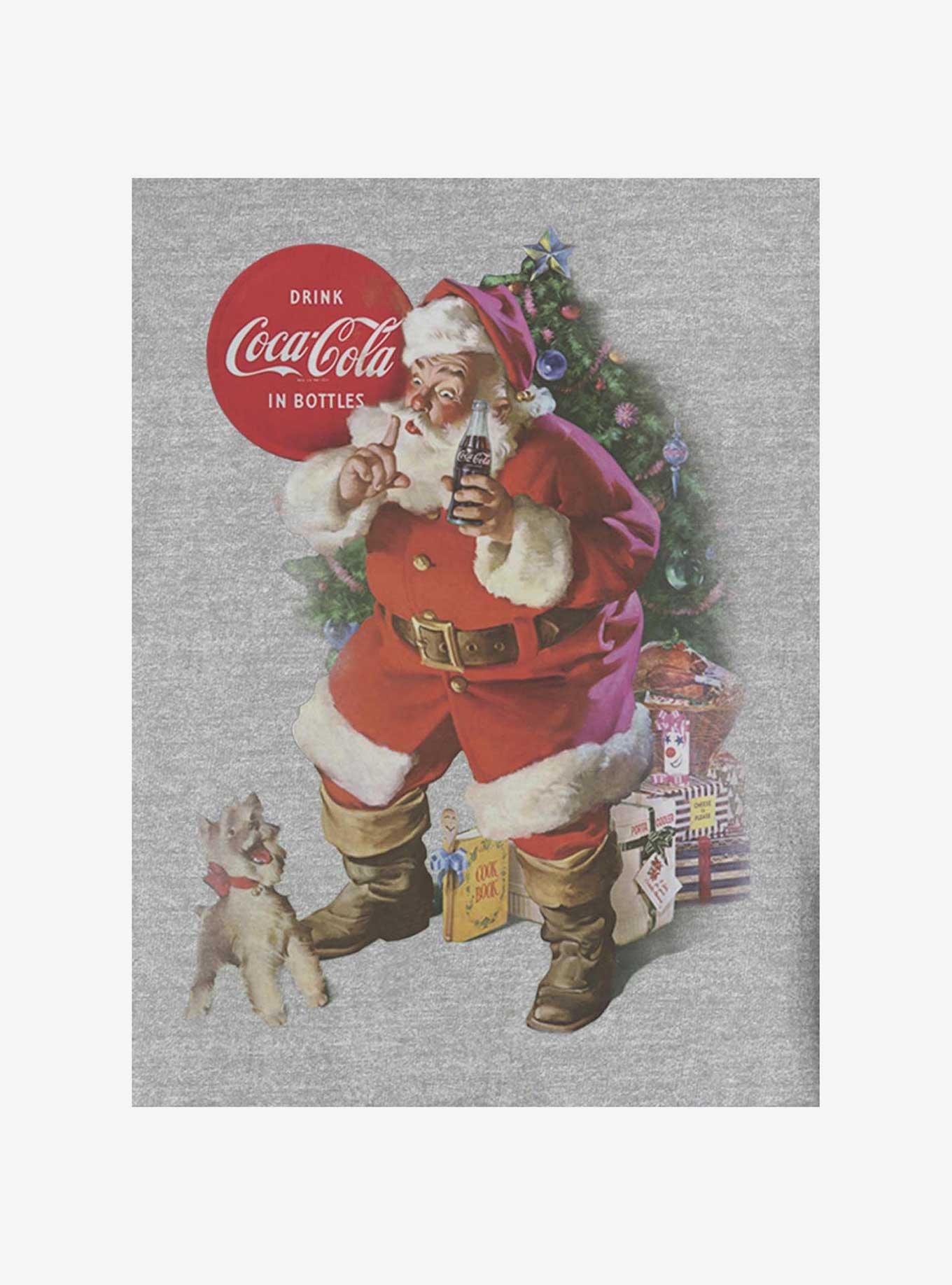 Coke Coca-Cola Surprised Puppy Crew Sweatshirt, , hi-res