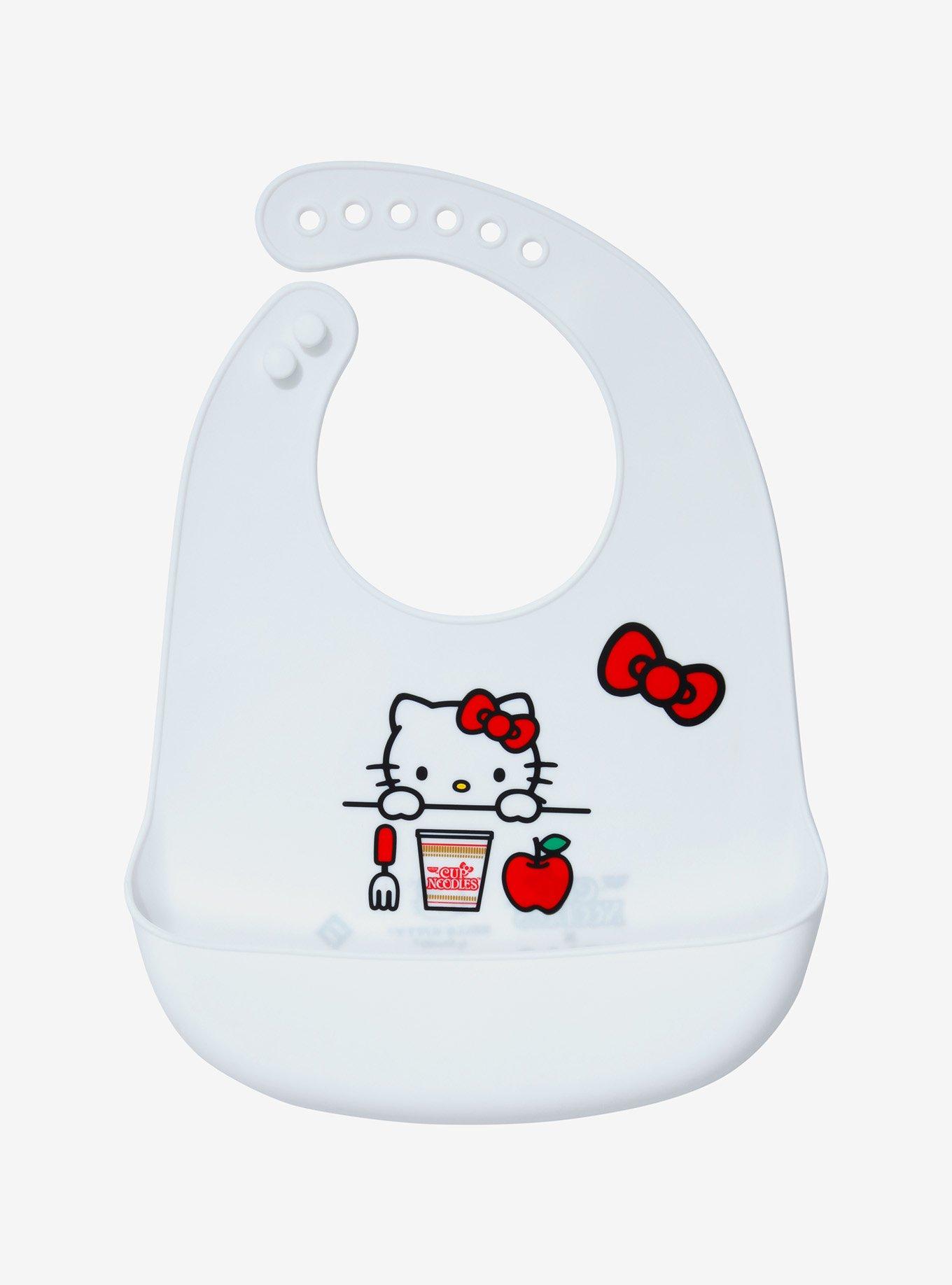 Nissin Cup Noodles x Hello Kitty Silicone Bib - BoxLunch Exclusive, , alternate