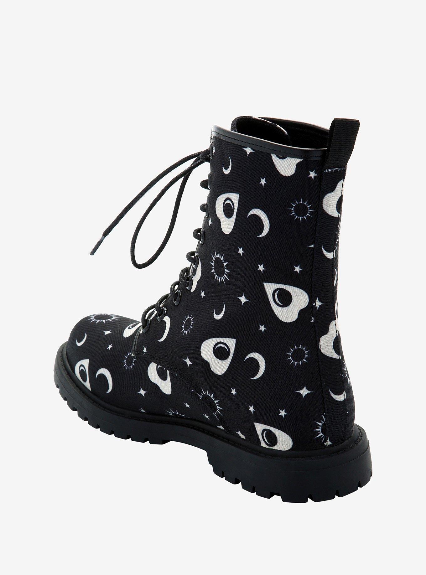 Planchette Mystical Combat Boots, MULTI, alternate