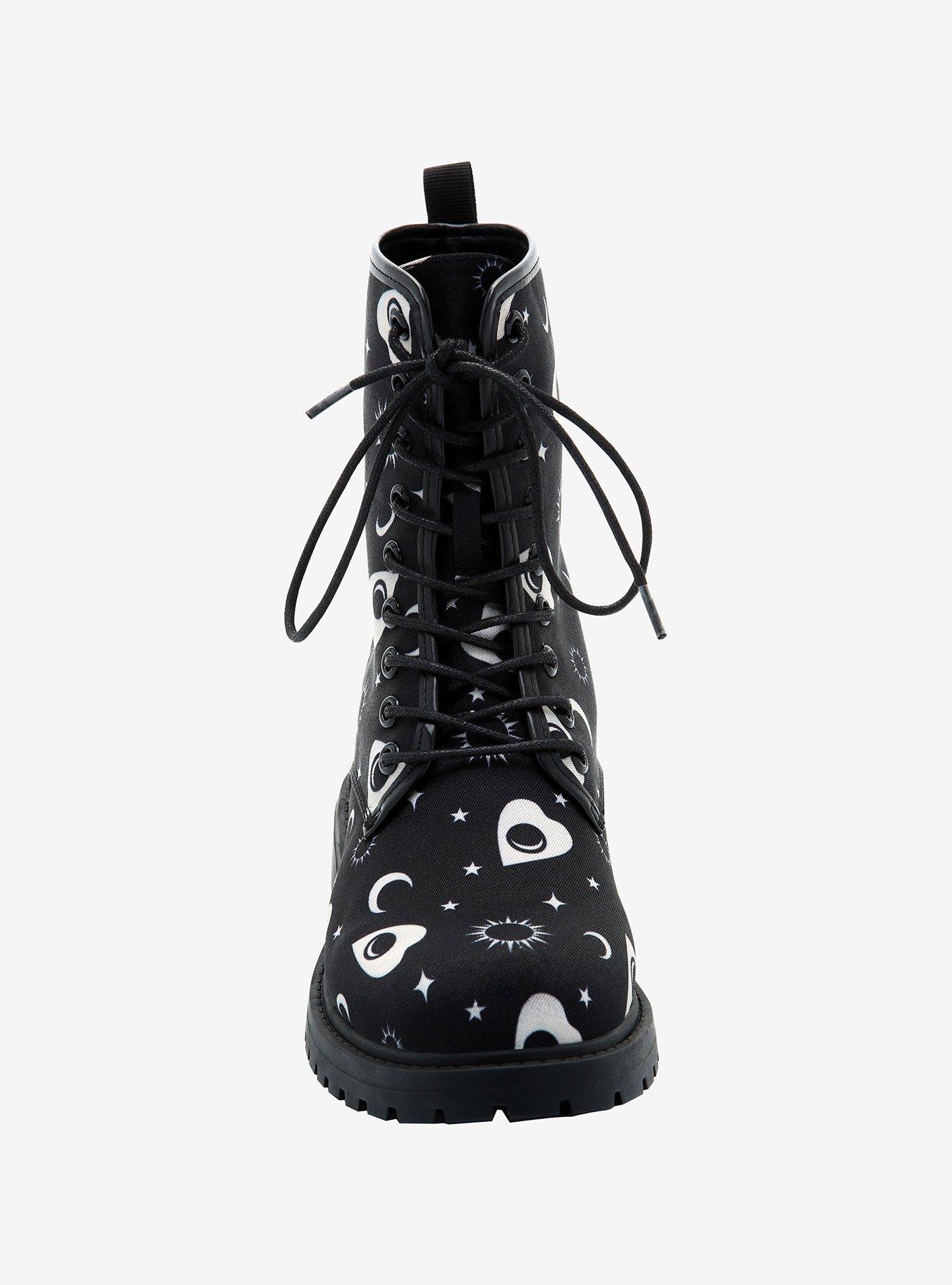 Planchette Mystical Combat Boots, MULTI, alternate