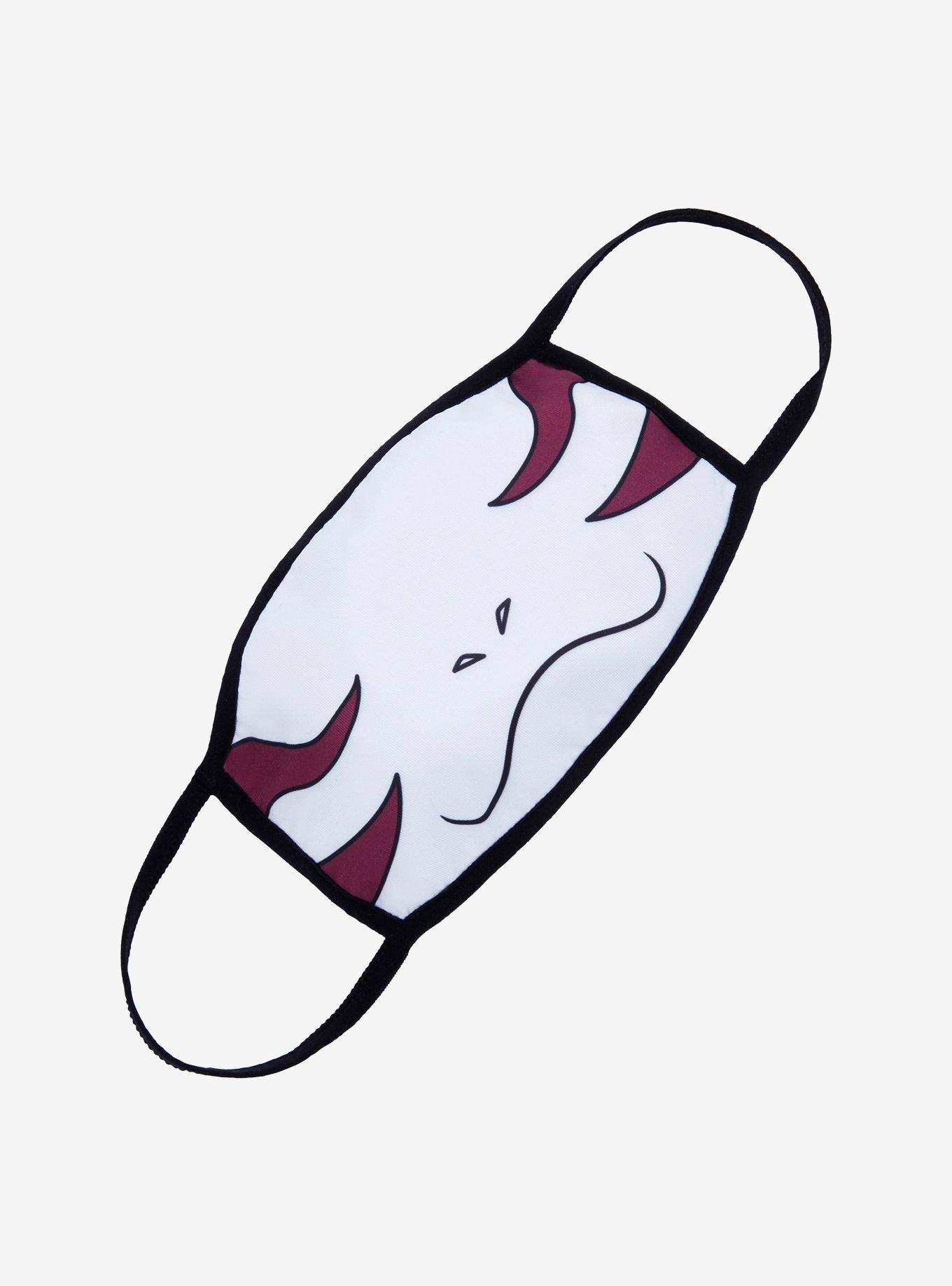 Naruto Shippuden Kakashi Reversible Fashion Face Mask, , alternate