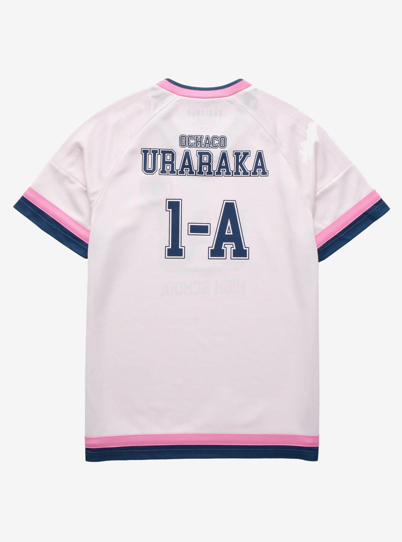 My Hero Academia Ochaco Uraraka Soccer Jersey - BoxLunch Exclusive, LIGHT PINK, alternate