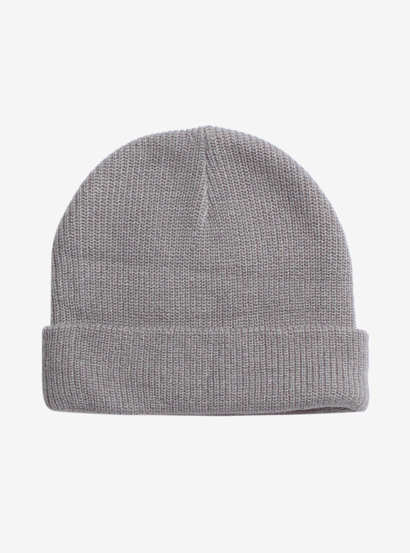 Grey Beanie, , alternate