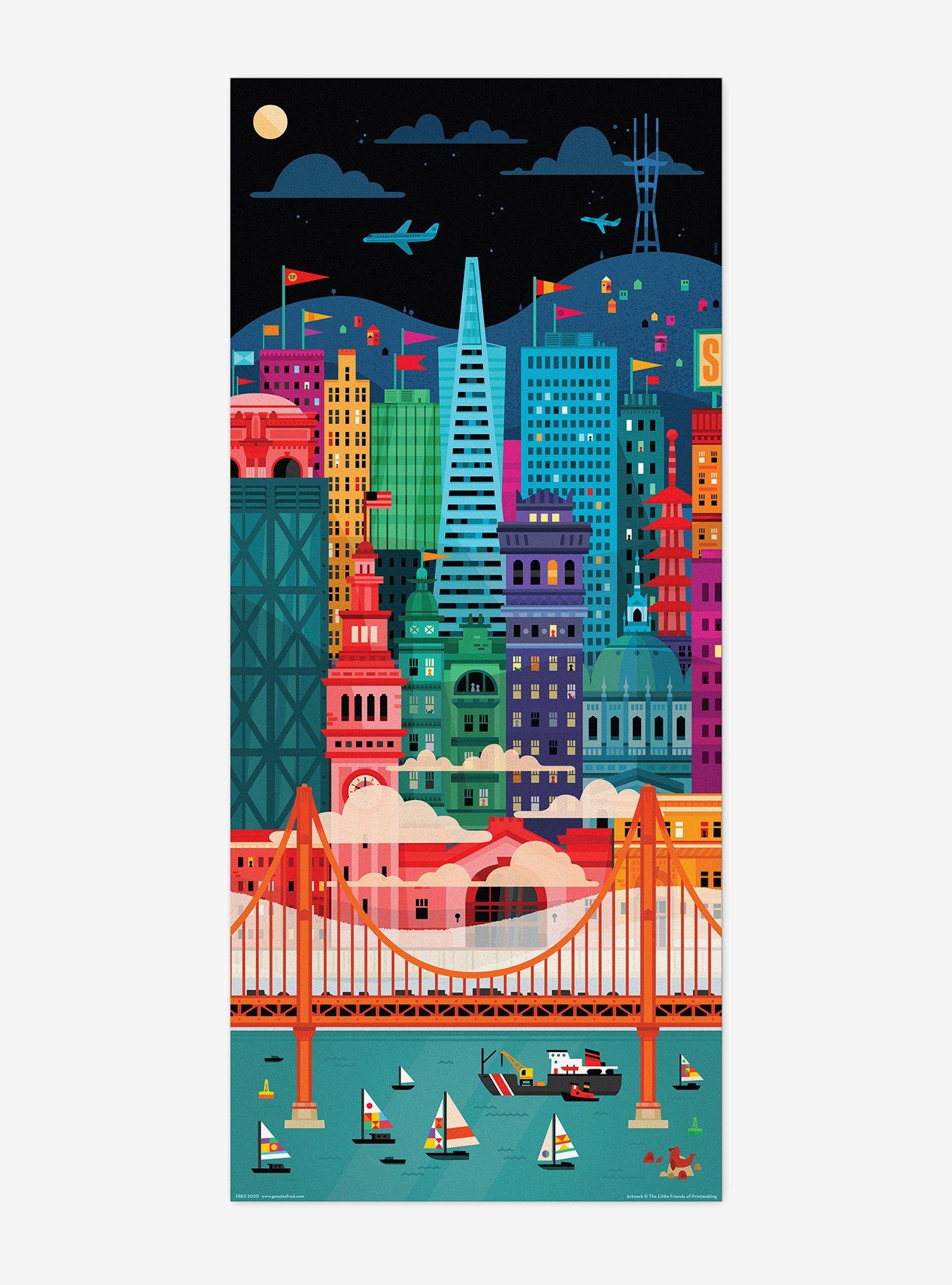 San Francisco Rainbow Tall Puzzle, , alternate