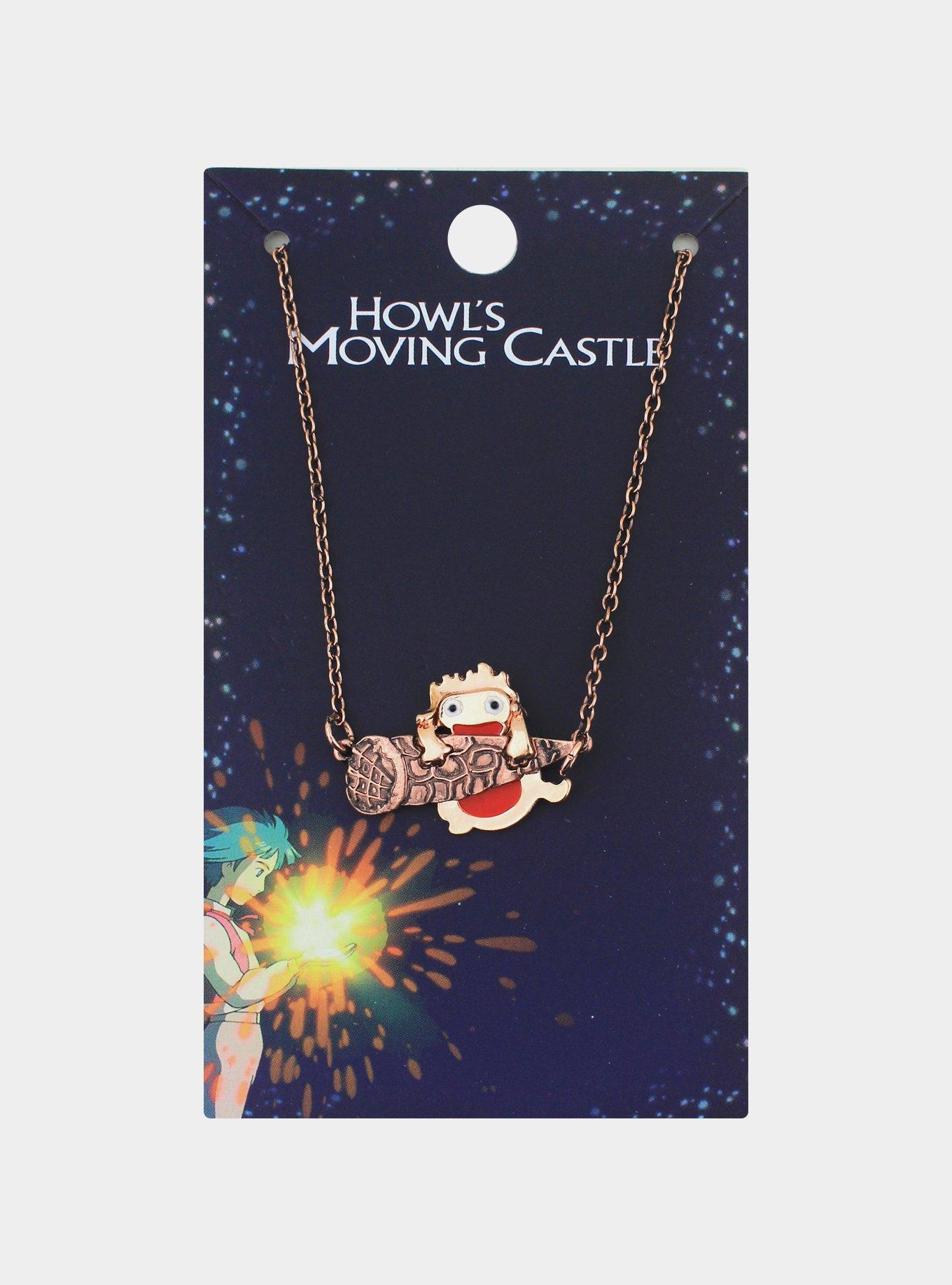 Studio Ghibli Howl's Moving Castle Calcifer Necklace, , alternate