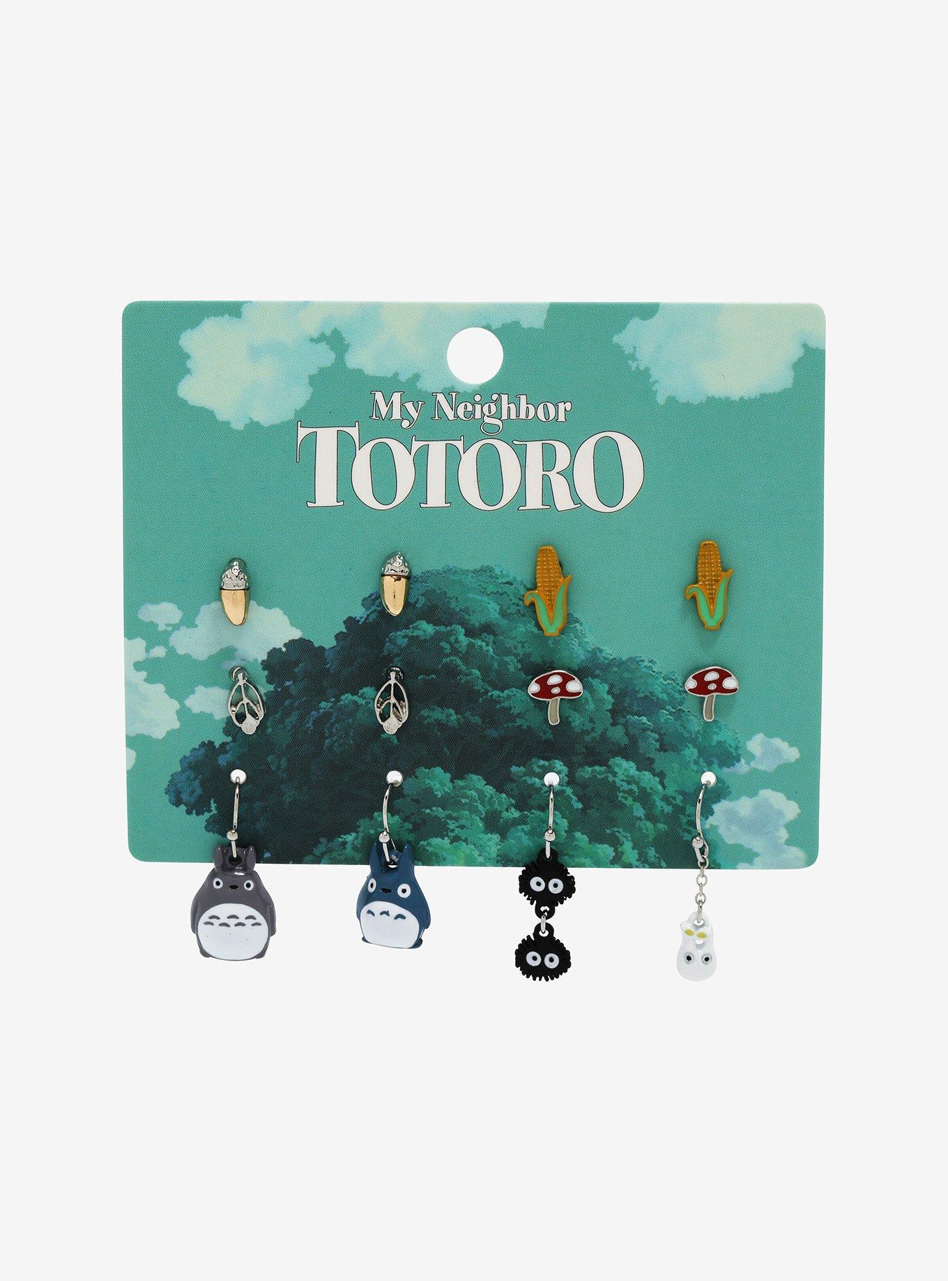Studio Ghibli My Neighbor Totoro Earring Set, , alternate