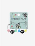Studio Ghibli Spirited Away Soot Sprite Hoop Earrings, , alternate