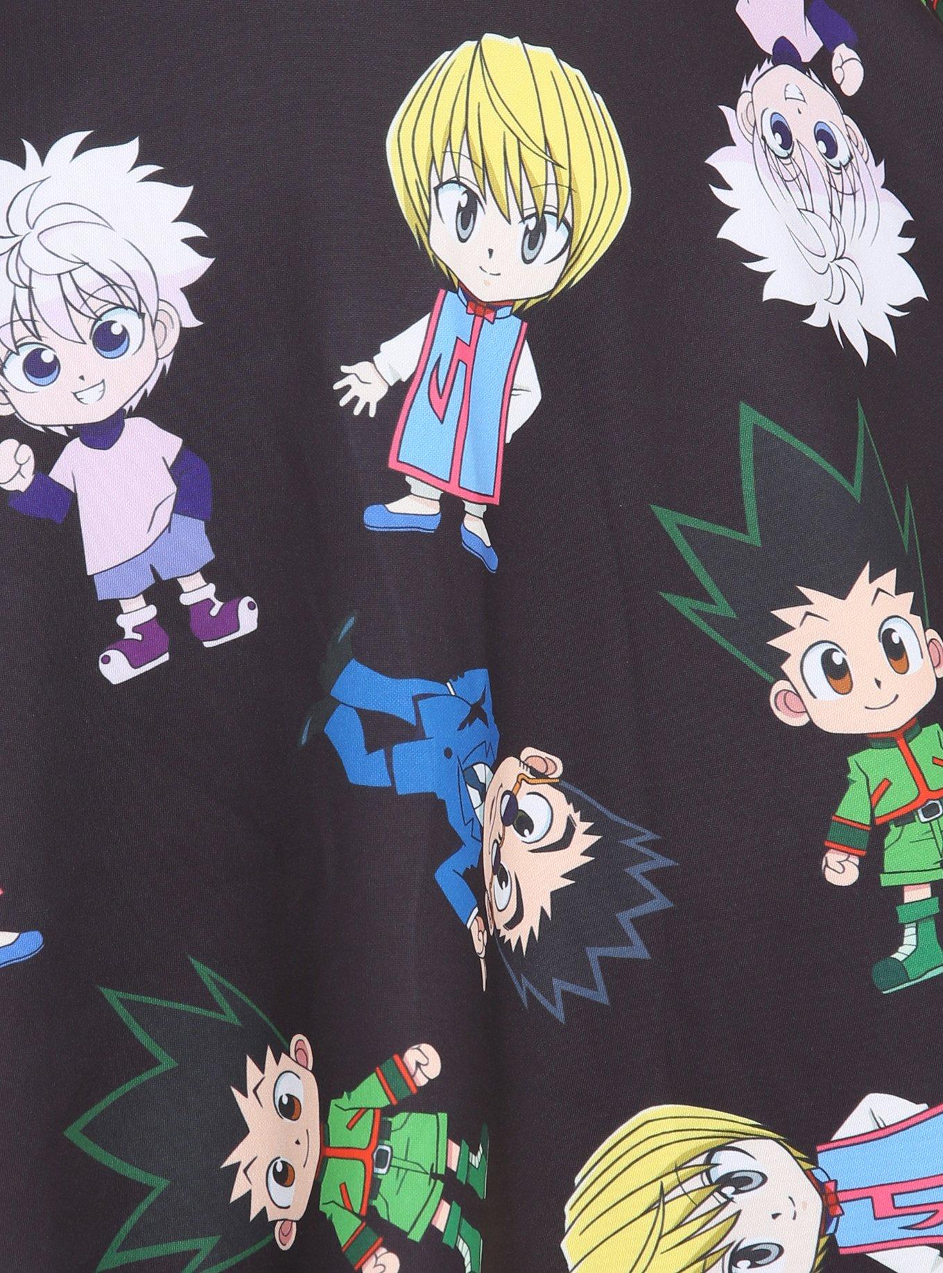 Hunter X Hunter Chibi Suspender Skirt Plus Size, MULTI, alternate