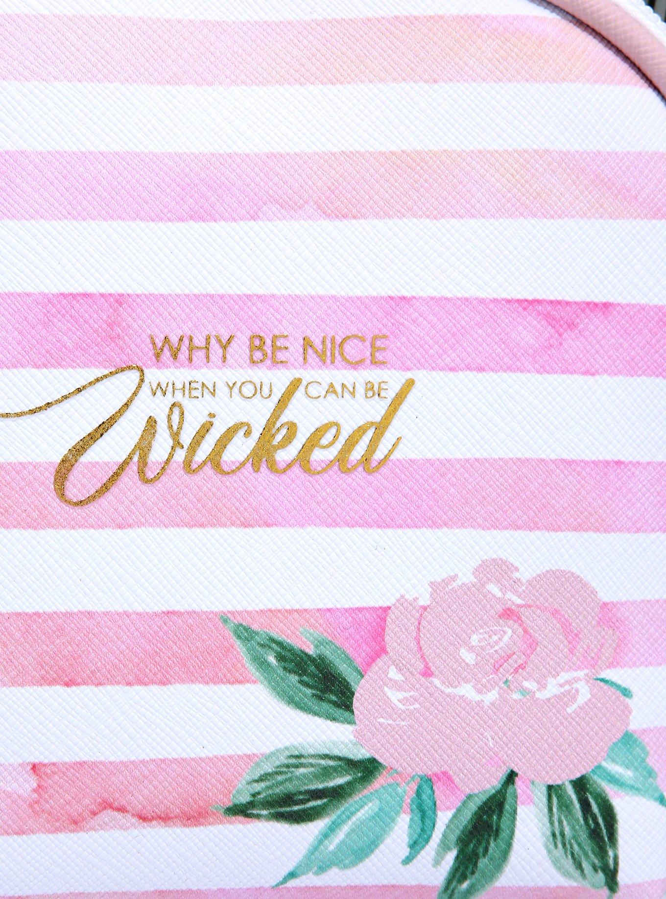 Disney Villains Floral Cosmetic Bag Set, , alternate