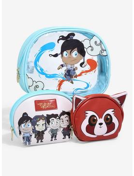 The Legend of Korra Chibi Cosmetic Bag Set - BoxLunch Exclusive, , hi-res