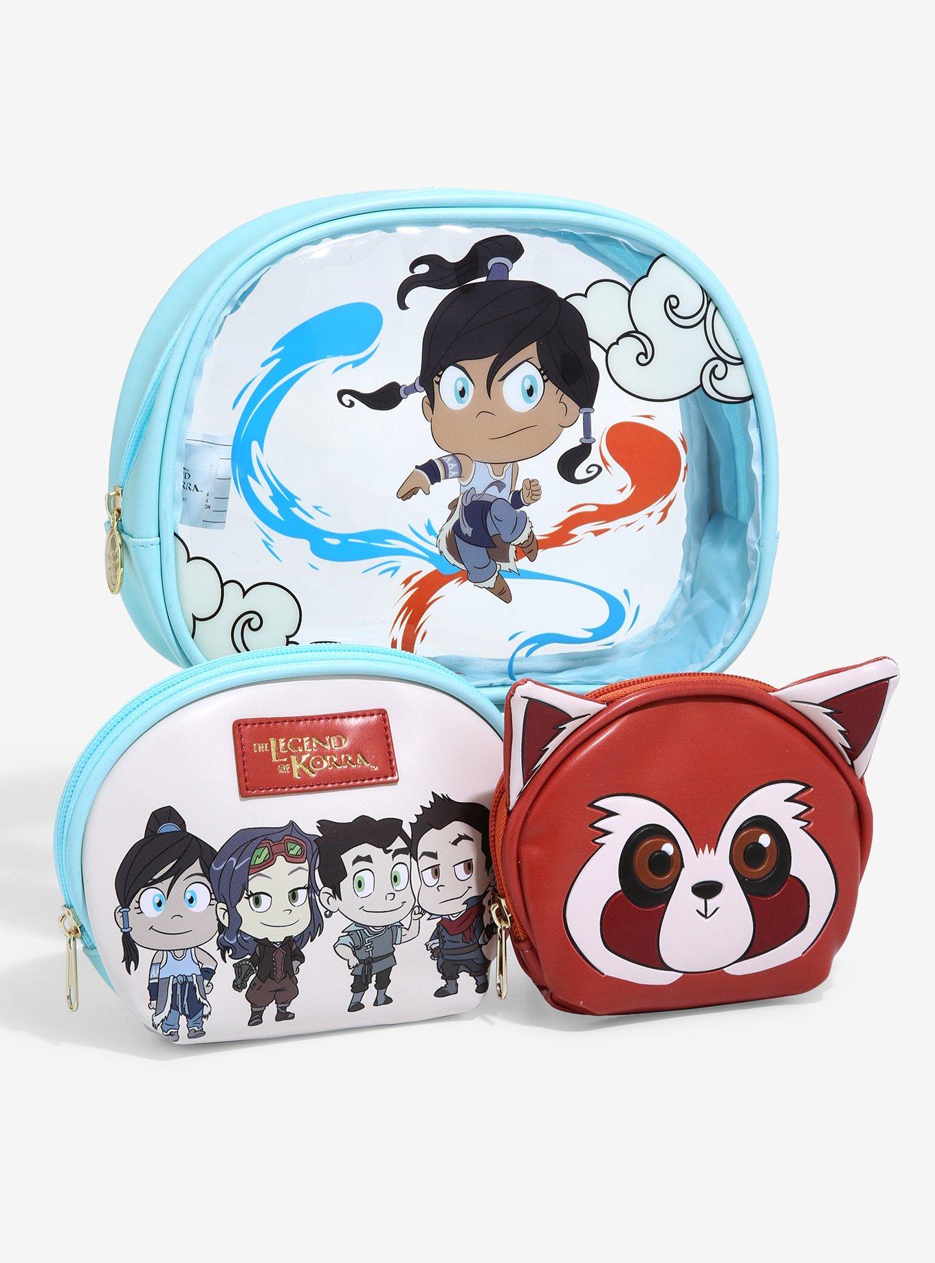 The Legend of Korra Chibi Cosmetic Bag Set - BoxLunch Exclusive, , alternate