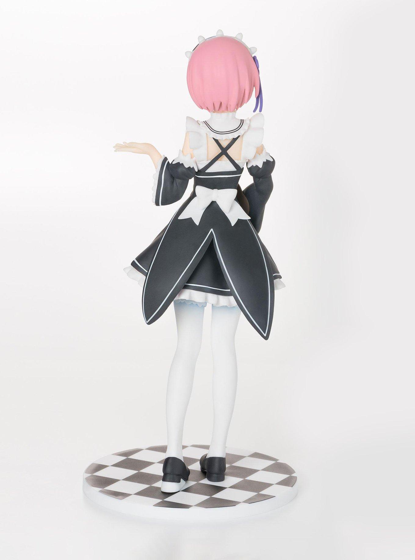 Banpresto Re:Zero Starting Life In Another World Ram Maid Figure, , alternate