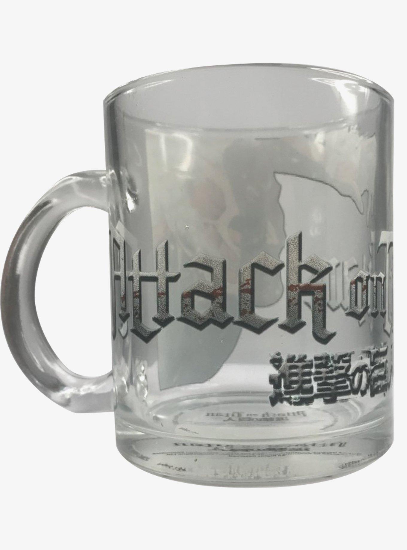 Attack On Titan Colossal Titan Glass Mug, , alternate