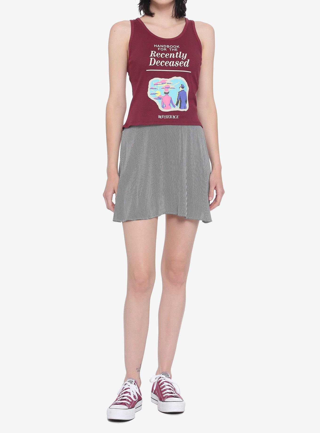 Beetlejuice Handbook For The Recently Deceased Ribbed Tank Top, MULTI, alternate