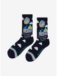 Disney Pixar Up Adventure Is Out There Balloon House Crew Socks, , alternate