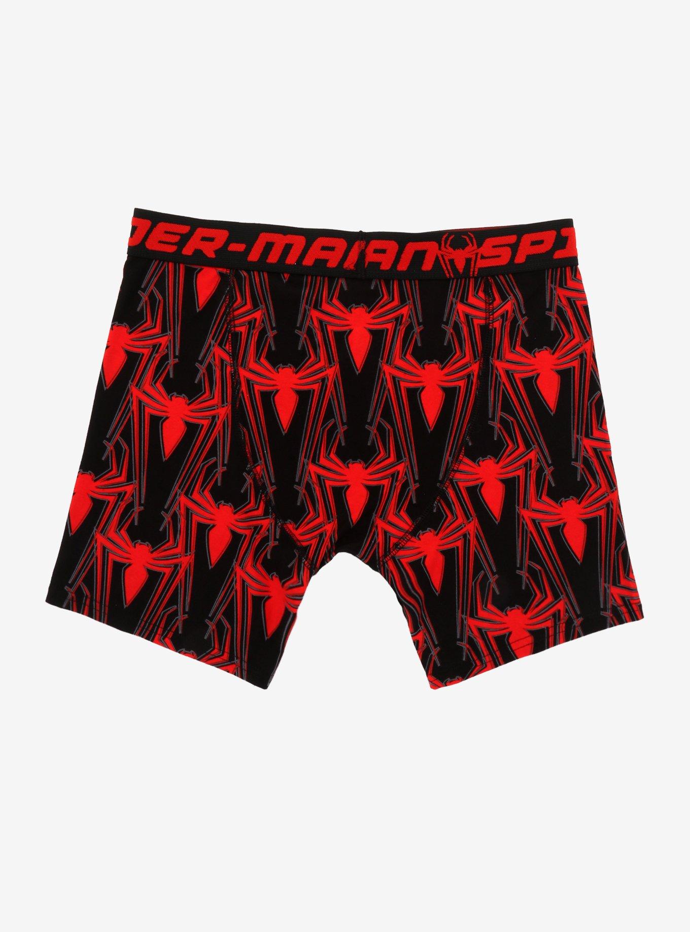 Marvel Iron Man Classic Logo Boxer Briefs-Large (36-38) 