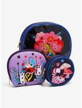 Disney Alice in Wonderland Floral Cosmetic Bag Set - BoxLunch Exclusive, , alternate