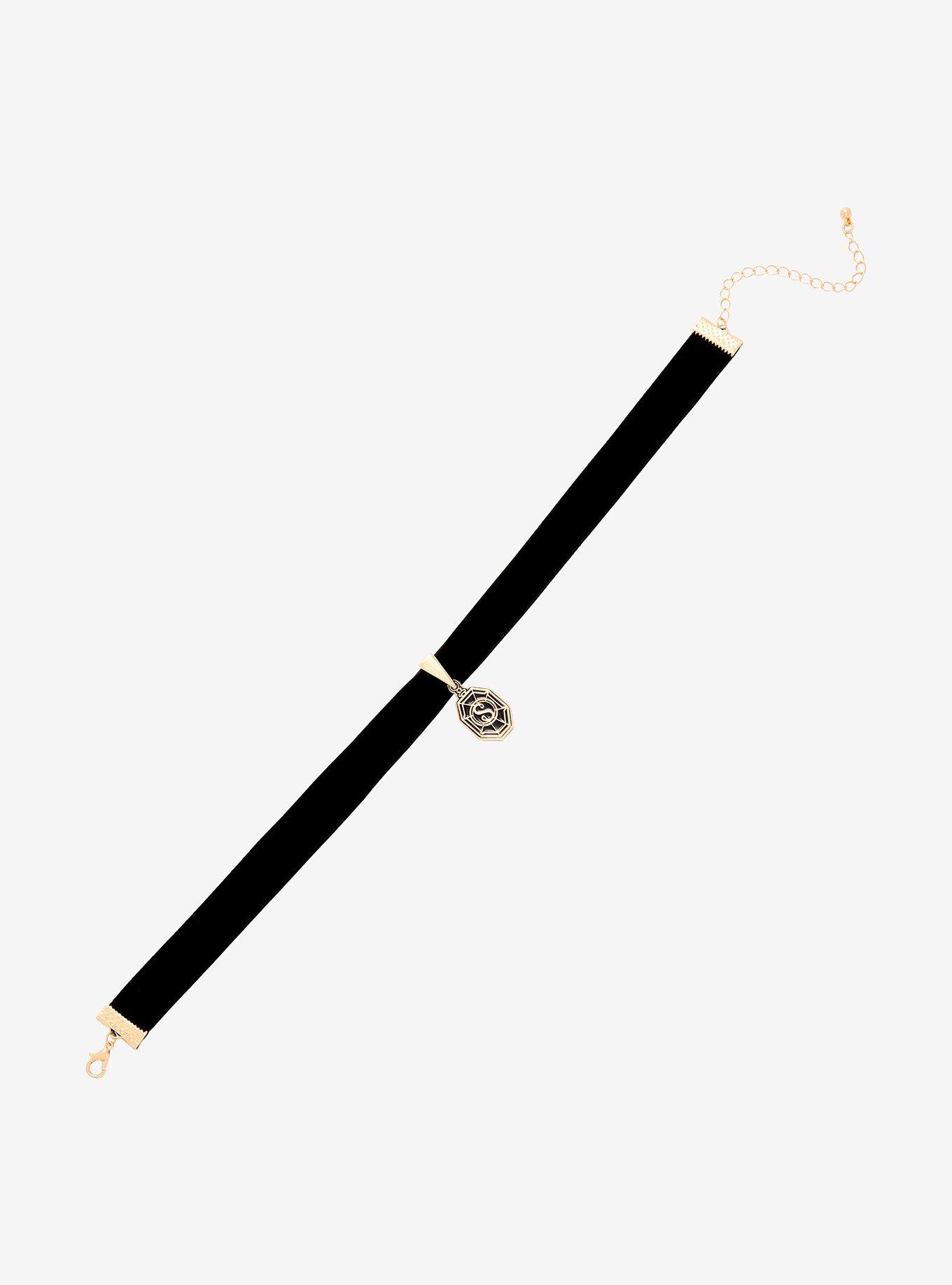 Harry Potter Slytherin Velvet Choker, , alternate