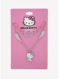 Hello Kitty Pink Chain & Wings Layered Necklace, , alternate
