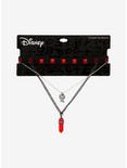 Disney Lilo & Stitch Skeleton Stitch Crystal Stud Layered Choker, , alternate