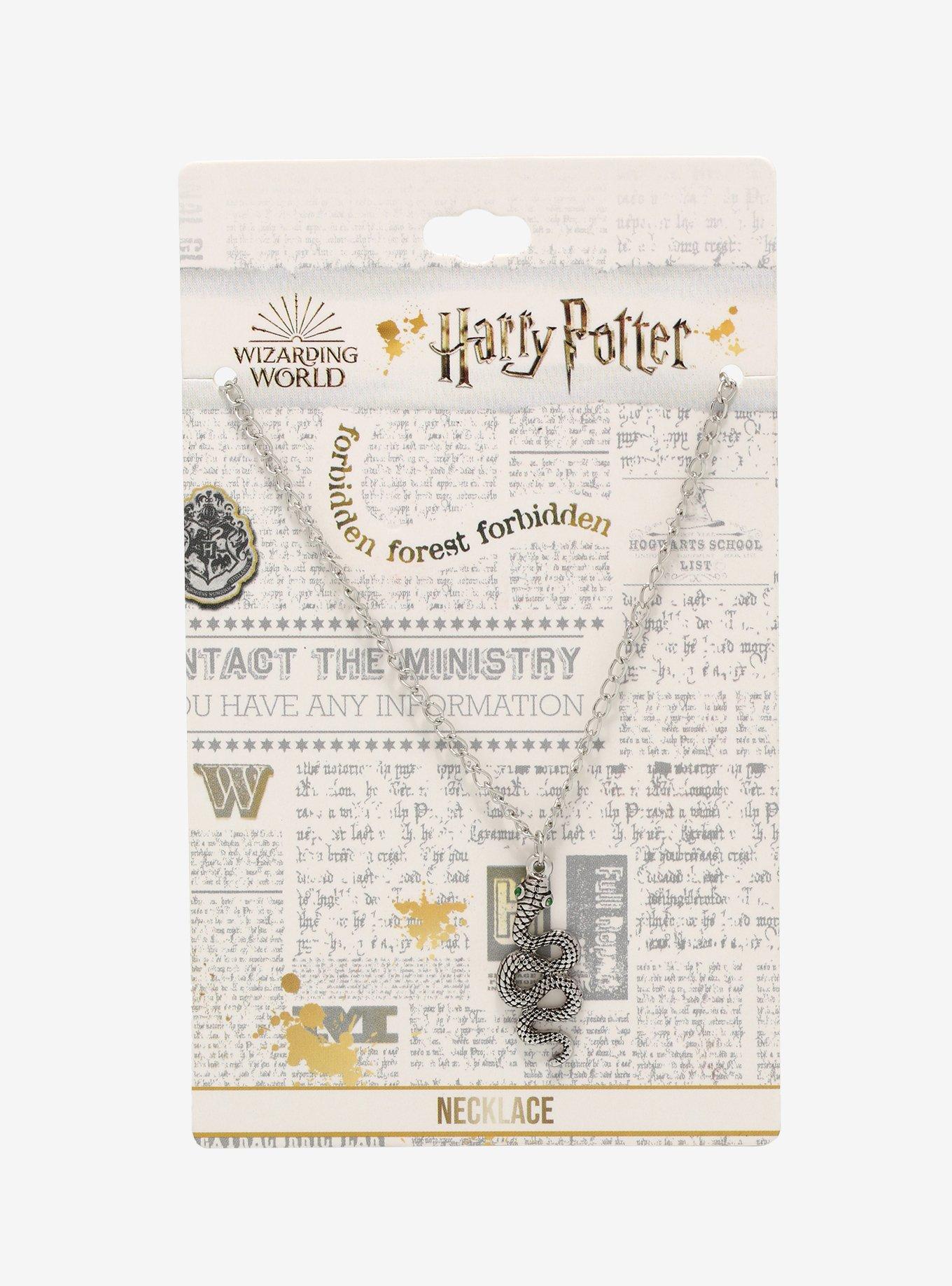 Harry Potter Slytherin Snake Necklace, , alternate