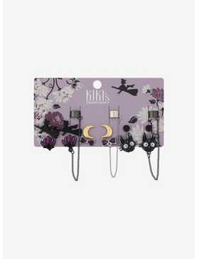 Studio Ghibli Kiki's Delivery Service Silhouette Floral Cuff Earring Set, , hi-res