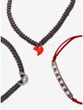 Disney Lilo & Stitch Skeleton Stitch Cord Bracelet Set, , alternate