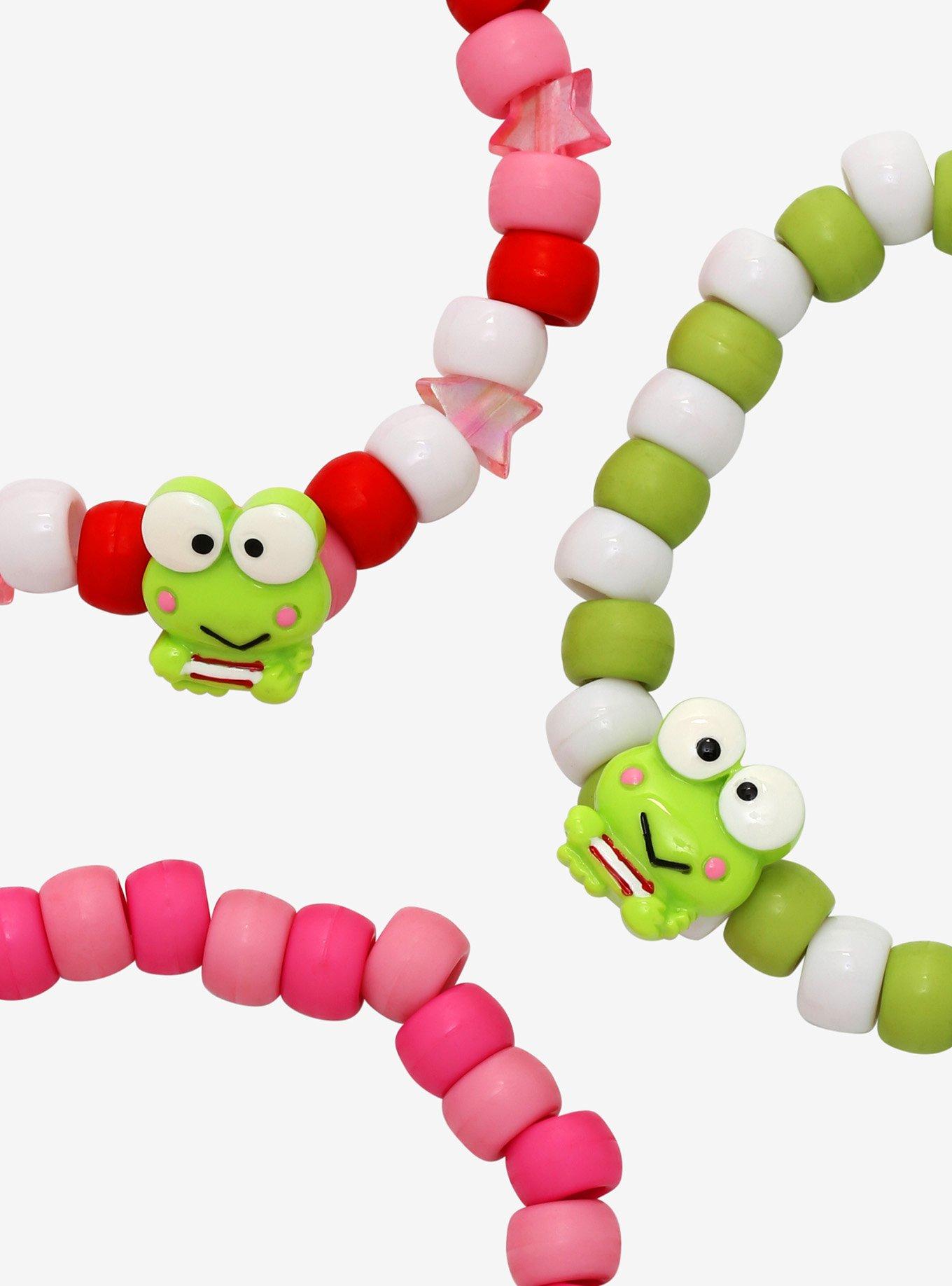 Keroppi Bead Bracelet Set, , alternate