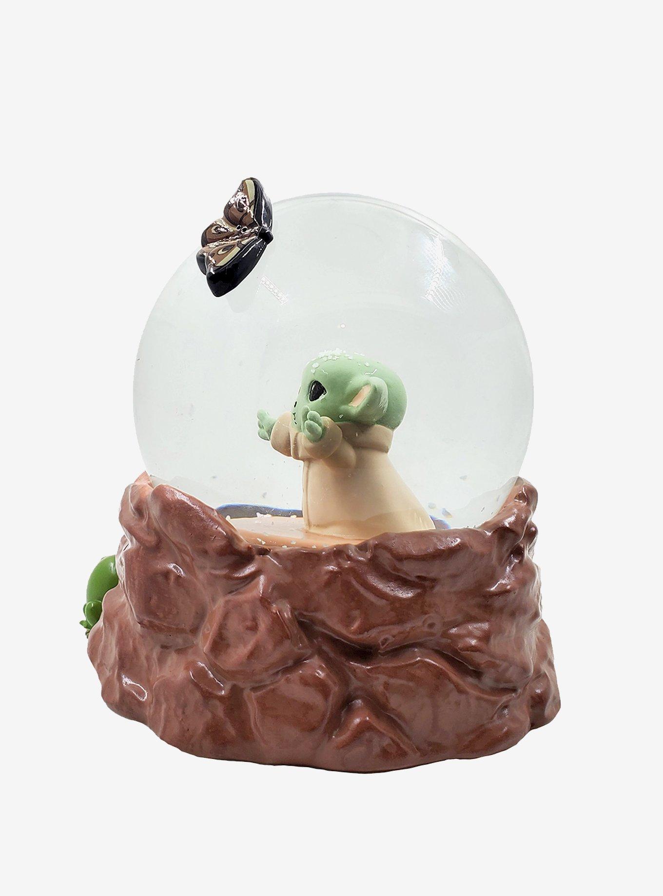 Star Wars The Mandalorian The Child with Butterfly Snow Globe, , alternate