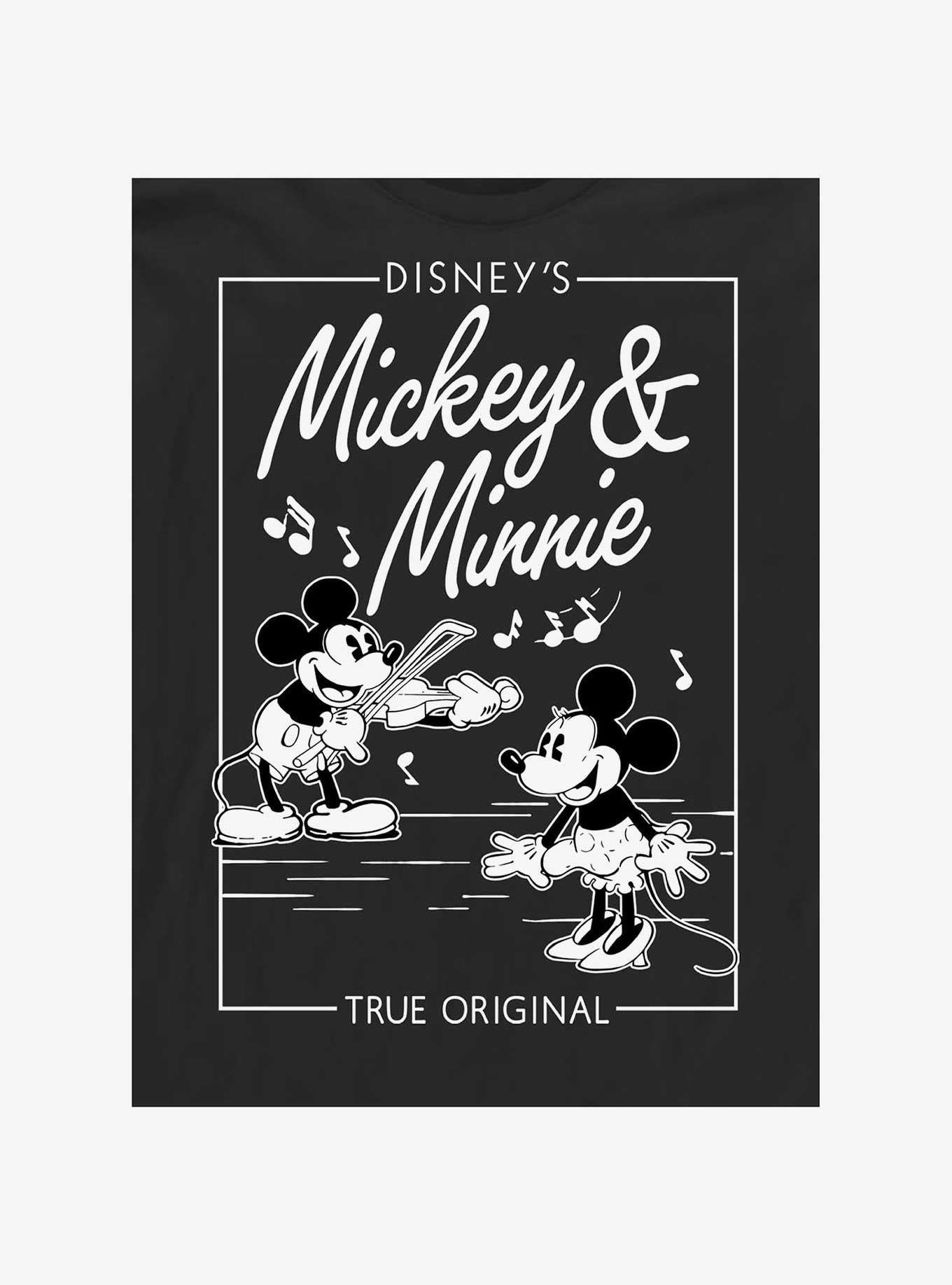 Disney Mickey Mouse & Minnie Mouse Music Cover Sweatshirt, , hi-res