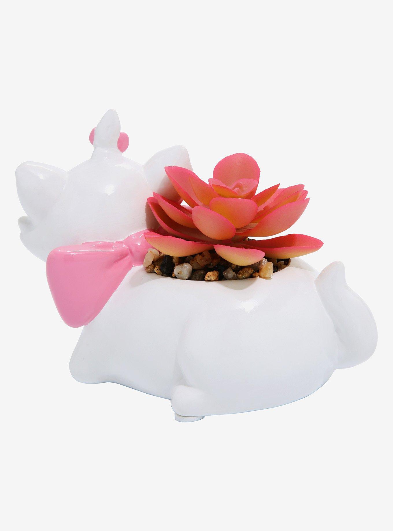 Disney The Aristocats Marie Faux Succulent Planter, , alternate