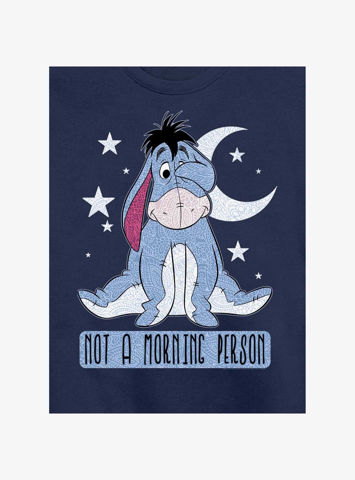 Disney Winnie The Pooh Eeyore Rather Sleep Crew Sweatshirt, , hi-res