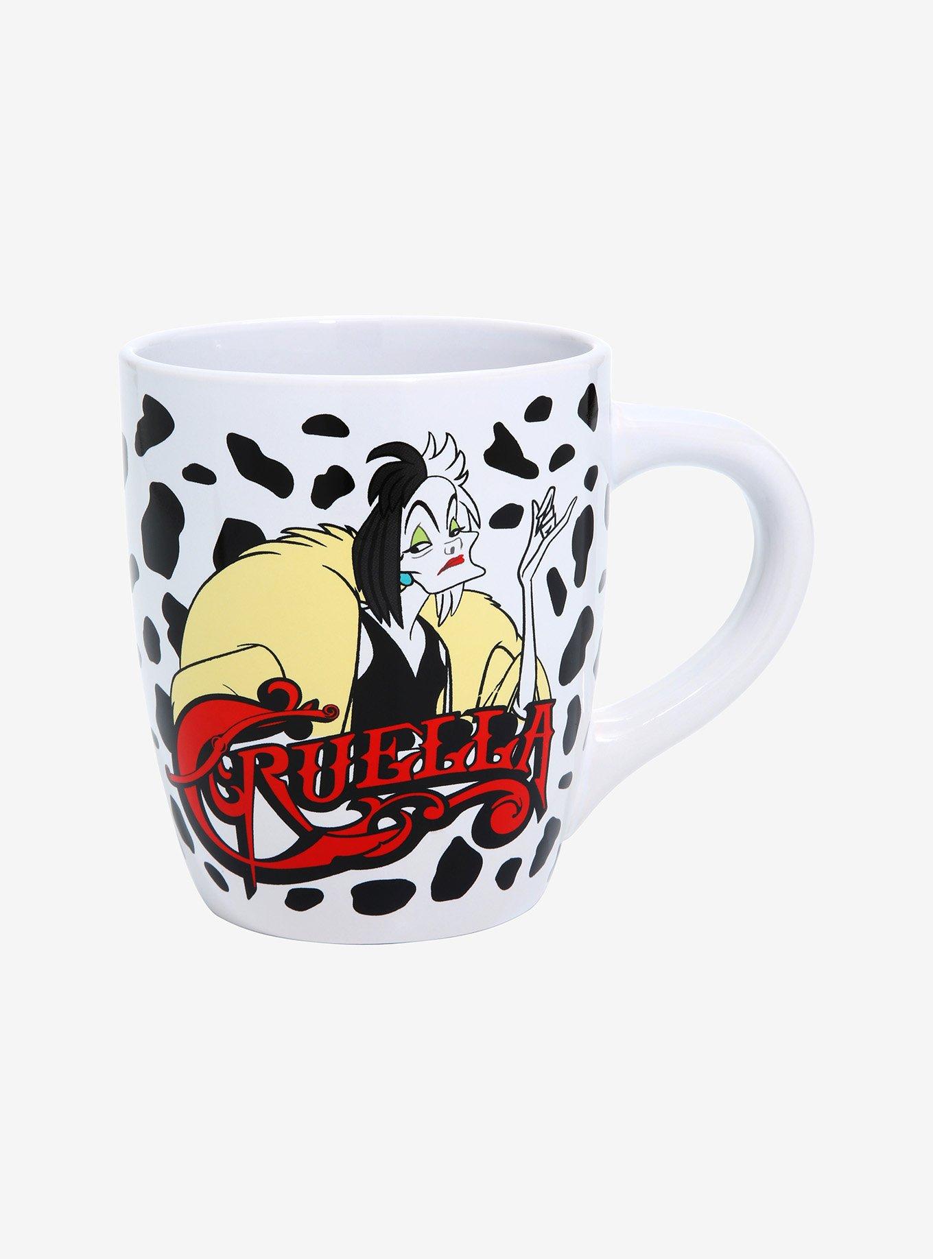 Disney One Hundred and One Dalmatians Cruella de Vil Spotted Mug, , alternate - view 2