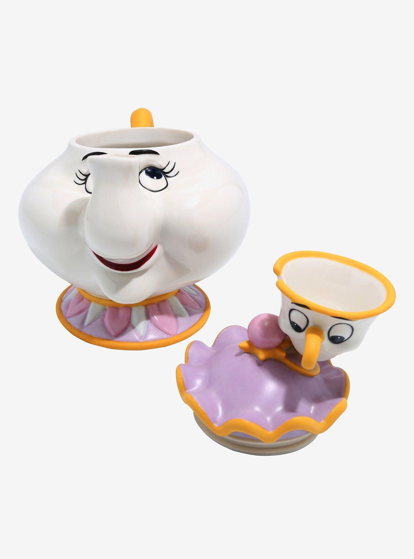 Disney Beauty and the Beast Mrs. Potts & Chip Cookie Jar, , alternate