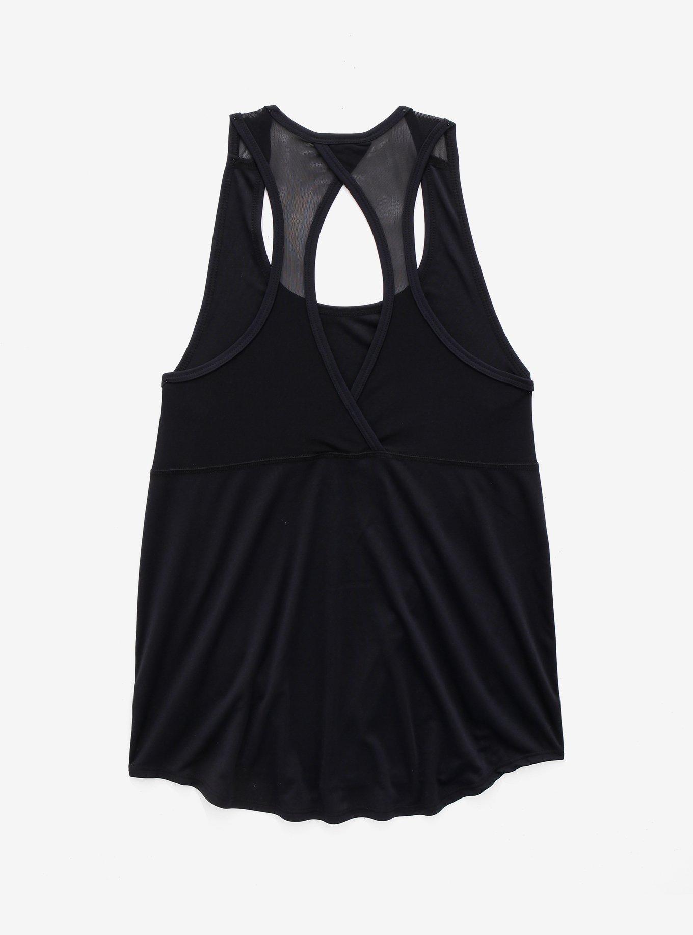 Naruto Running Athletic Women's Tank Top - BoxLunch Exclusive, BLACK, alternate