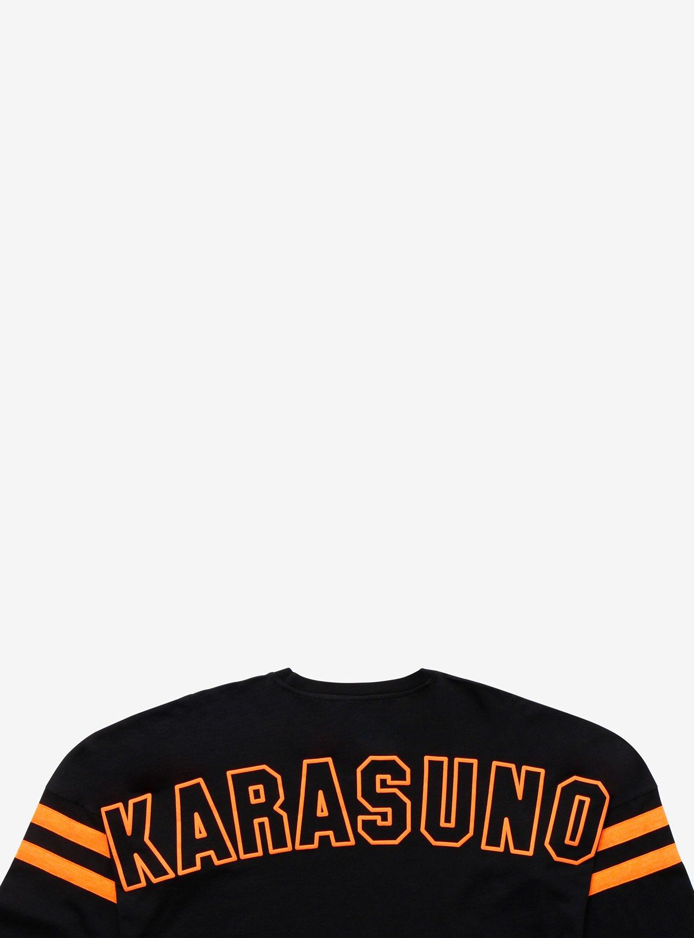 Haikyu!! Karasuno Hype Jersey - BoxLunch Exclusive, BLACK, alternate