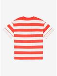 Disney Winnie the Pooh Striped Boxy Rolled Cuff T-Shirt - BoxLunch Exclusive, RED STRIPE, alternate