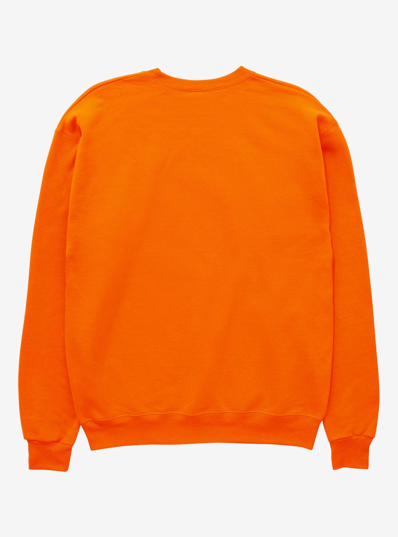 Naruto Shippuden x Hello Kitty and Friends Hello Kitty as Naruto Crewneck - BoxLunch Exclusive, ORANGE, alternate