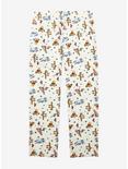 Disney Winnie the Pooh Characters Allover Print Sleep Pants - BoxLunch Exclusive, LIGHT YELLOW, alternate