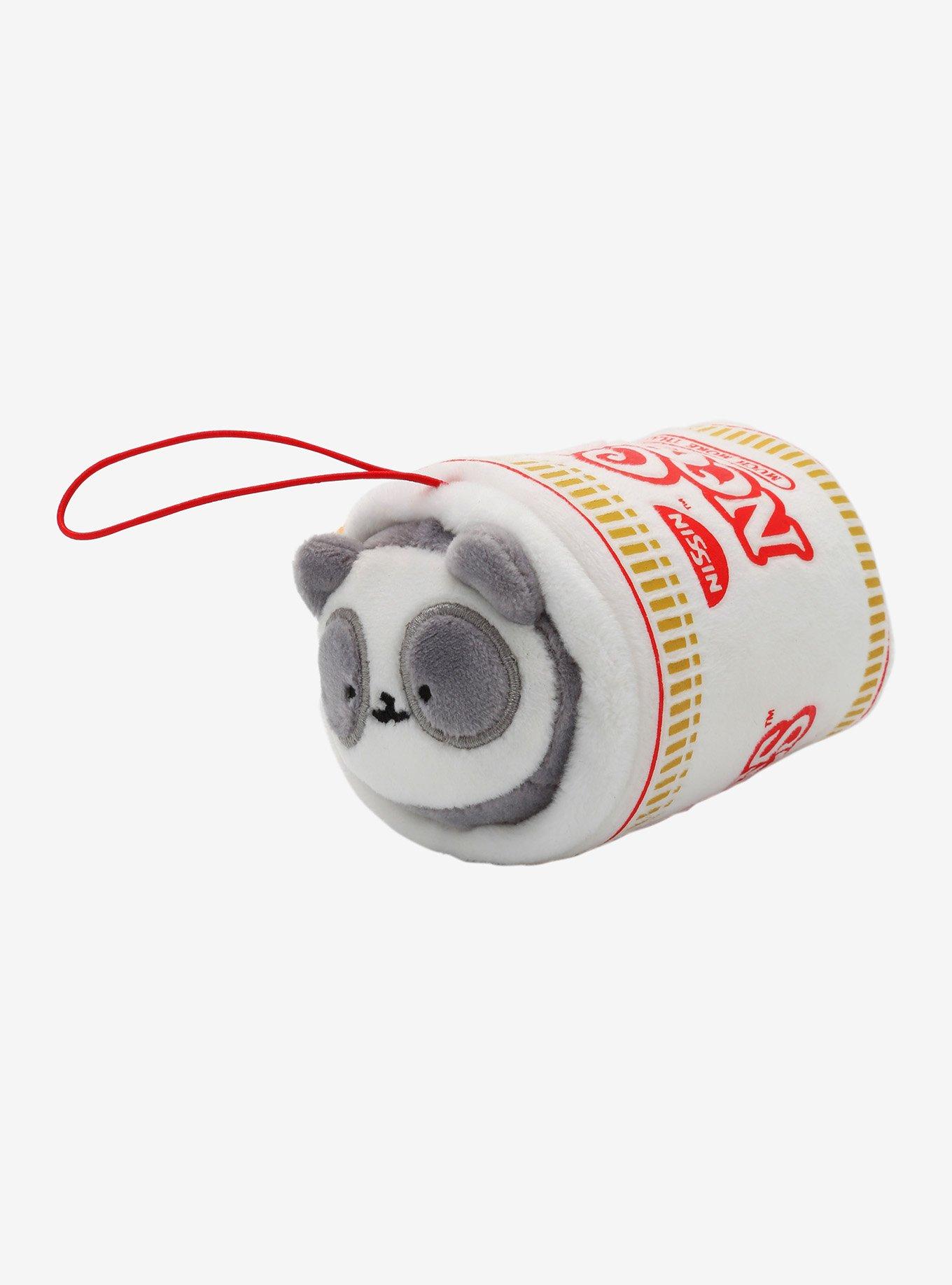 Nissin Cup Noodles X Anirollz Pandaroll Mini Plush Key Chain, , alternate