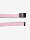 Buckle-Down Pastel Pink Web Belt, , alternate